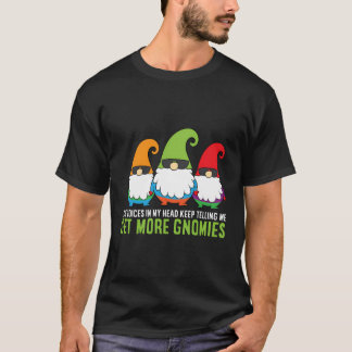T-shirt Les Voix Dans Ma Tête Continuent À Me Dire Obtenir