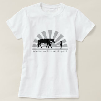 T-shirt Les volontaires sont le COEUR d'Equi-Ed : Femmes