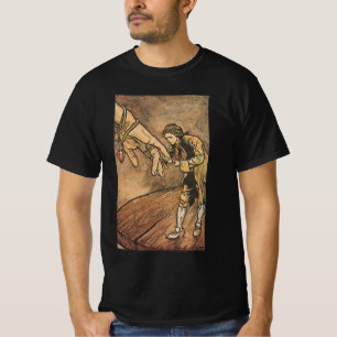 T-shirt Les voyages de vintage Gulliver par Arthur Rackham
