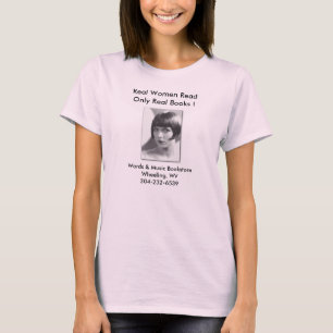 T-SHIRT LES VRAIES FEMMES ONT LU SEULEMENT DE VRAIS LIVRES