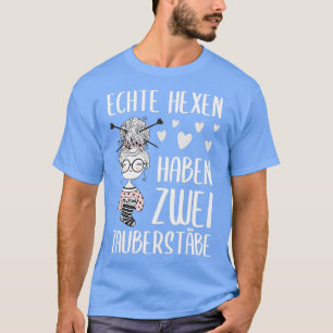 T-shirt Les vraies sorcières ont deux mains cadeau 