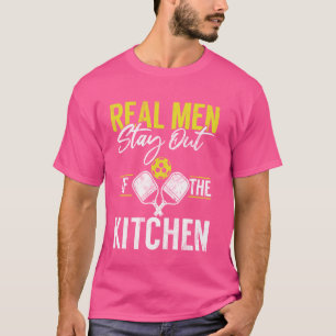 T-shirt Les vrais hommes amusants restent en dehors du Pic