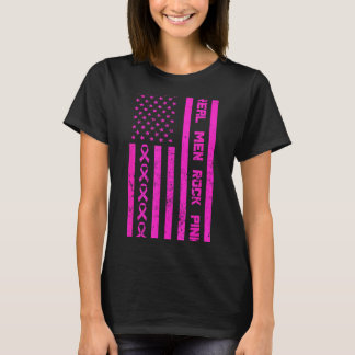 T-shirt Les vrais hommes rock nk Ruban de sensibilisation 