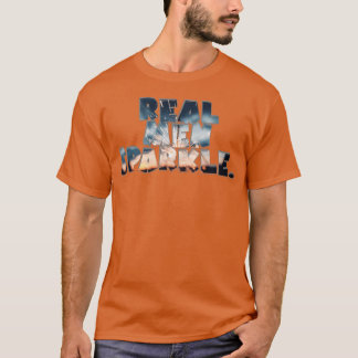 T-shirt Les vrais hommes s'étincelent