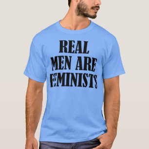 T-shirt Les vrais hommes sont féministesCitations féminist