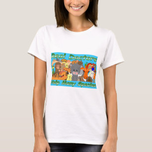 T-shirt Les vrais médecins traitent toutes les espèces -