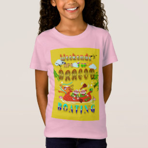 T-Shirt Les Week-ends Sont Pour Bateau Dragon