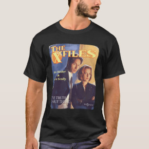 T-shirt Les X-Files La Vérité Est Là Poster Rétro
