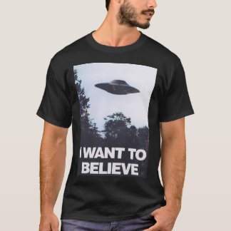 T-shirt Les X-Files Que Je Veux Croire