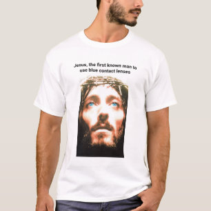 T-shirt Les yeux bleus de Jésus