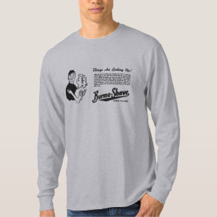 T-shirt Les Yeux De Birmanie Qui Adorent Le Rasage        