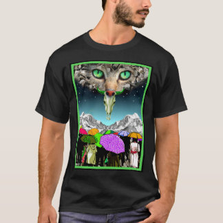 T-shirt Les Yeux verts du ciel