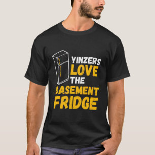 T-shirt Les Yinzers de Pittsburgh aiment le réfrigérateur 