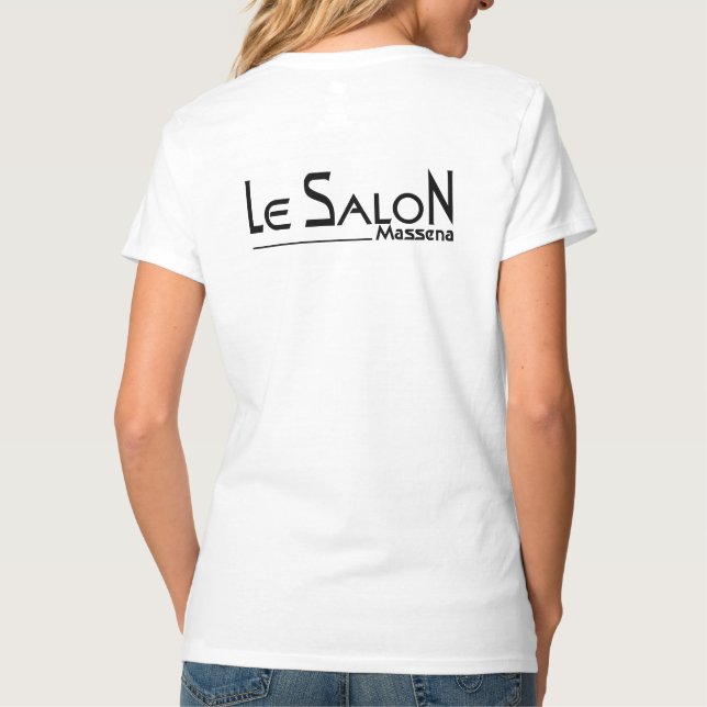 T-Shirt LeSalonMassena Femme (Dos)