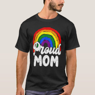 T-shirt Lesbian Fier Maman Lgbt Fête des Mères Gay Lgbtq P