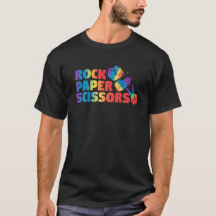 T-shirt Lesbian Pride cadeau Rainbow LGBT Rock Paper Cisse