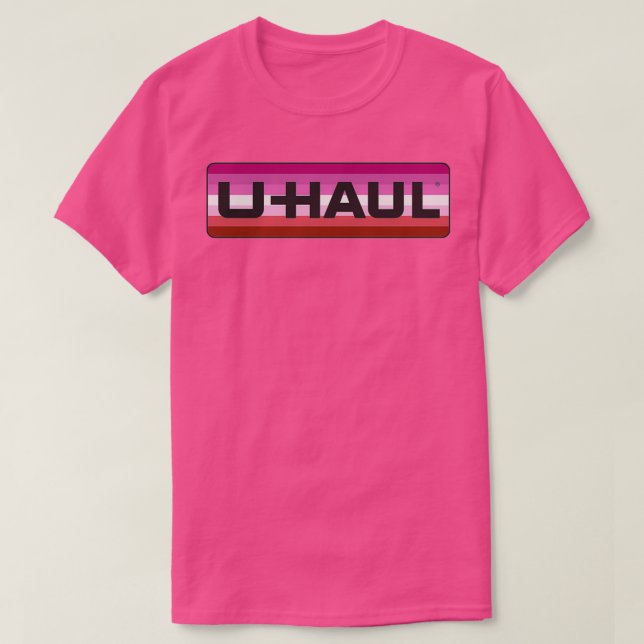 T-shirt Lesbian UHaul 2 (Design devant)