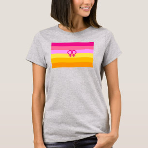 T-shirt Lesbienne Dawn Pride Femmes qui aiment les femmes