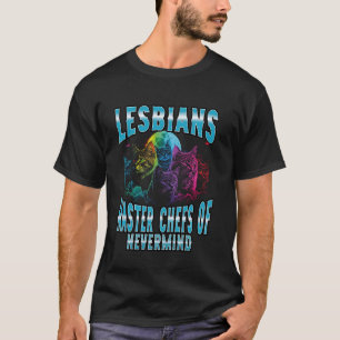 T-shirt Lesbiennes Maîtres Cuisiniers De Chats De Nevermin