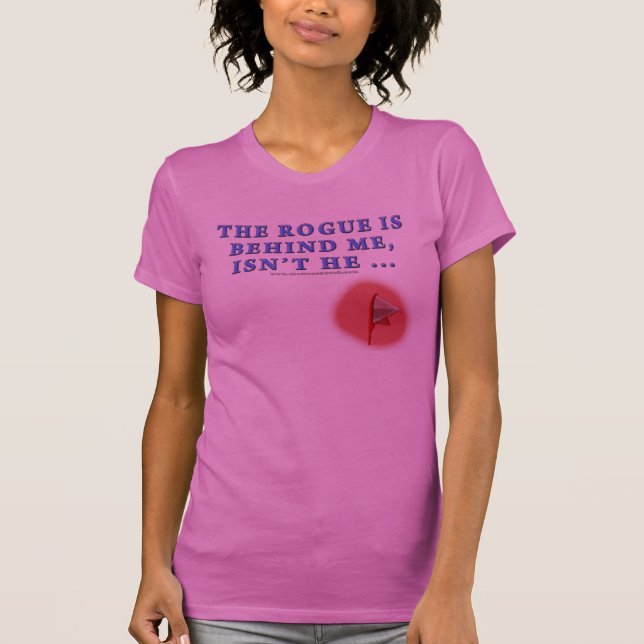 T-shirt L'escroc est derrière moi (Devant)