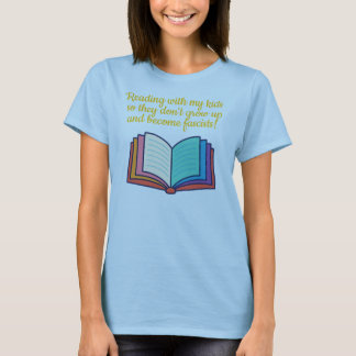 T-Shirt 'Lesen mit meinen Kindern'