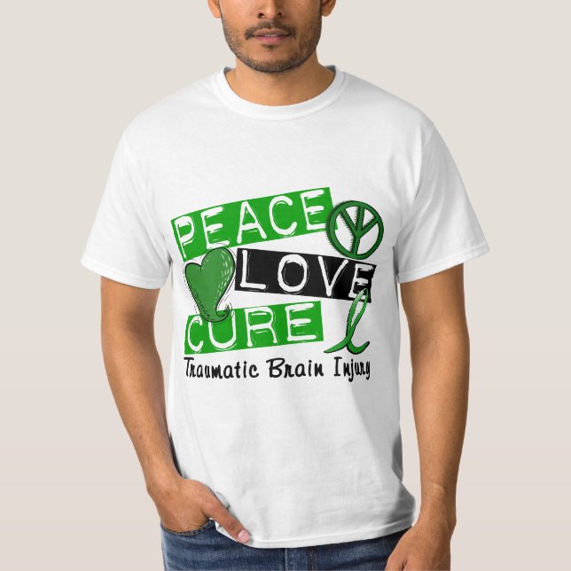 T-shirt Lésion cérébrale traumatique TBI de traitement (Devant)