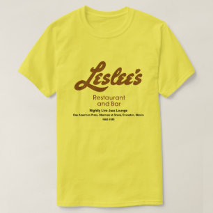 T-shirt Leslee's Restaurant and Bar, Evanston, Illinois