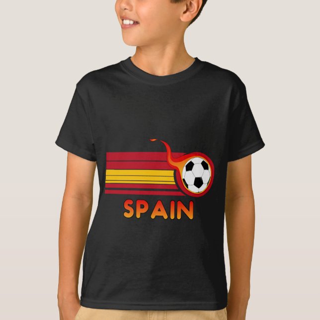 T-shirt l'Espagne-football (Devant)