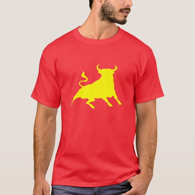 T-shirt L'Espagne Taureau (Devant)