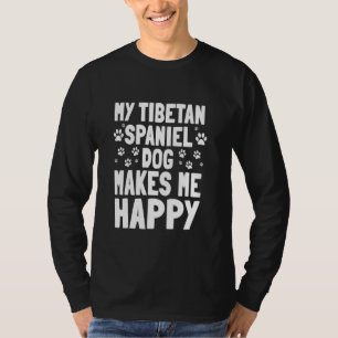 T-shirt L'Espagnol Tibétain Me Rend Heureux Parent De Four