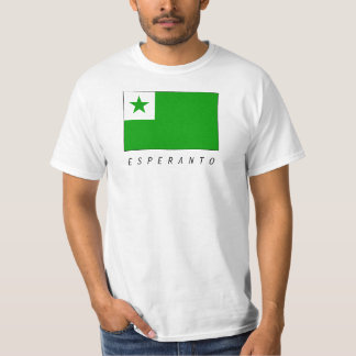 T-shirt L'esperanto drapeau
