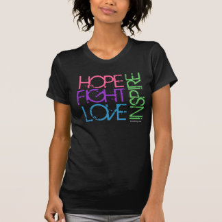 T-shirt L'espoir, combat, amour, inspirent