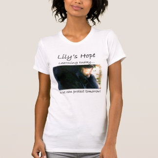 T-shirt L'espoir du lis pour le demain
