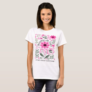 T-shirt L'espoir d'une sensibilisation au cancer du sein f