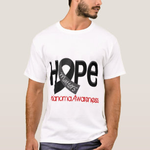 T-shirt L'espoir importe le mélanome 2