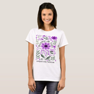 T-shirt L'espoir pour une sensibilisation au Leiomyosarcom