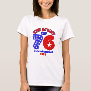 T-SHIRT L'ESPRIT DES 76 : BICENTENAIRE 1976