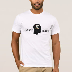 T-shirt L'esprit des RÈGLES pi de la SCIENCE célèbren