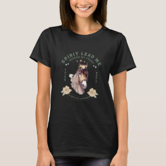 T-shirt L'Esprit me mène là où ma confiance est sans front
