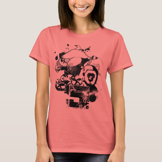 T-shirt lesstylesFIVE (Devant)