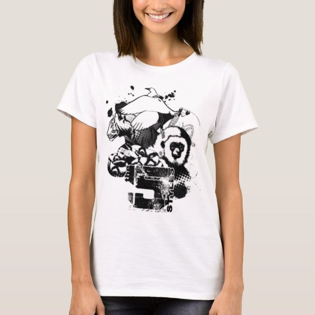 T-shirt lesstylesFIVE (Devant)