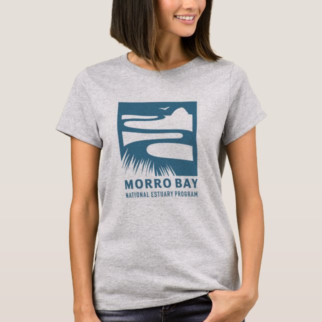 T-shirt L'estuaire de baie de Morro des femmes protègent (Devant)
