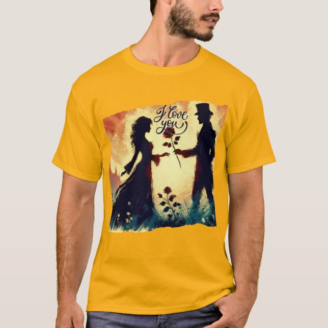 T-shirt Let the details of love not die (Devant)