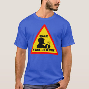 T-shirt L'étain Whistler des hommes à la pièce en t de
