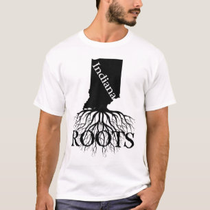 T-shirt L'état de l'Indiana enracine les femmes ou la