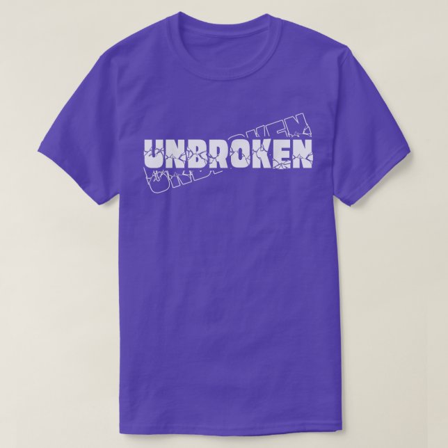 T-shirt L'état d'esprit ininterrompu (Design devant)