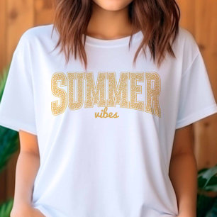 T-shirt L'ÉTÉ Coucher de soleil Ditzy Floral
