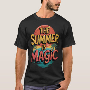 T-shirt L'été est un été magique génial et amusant