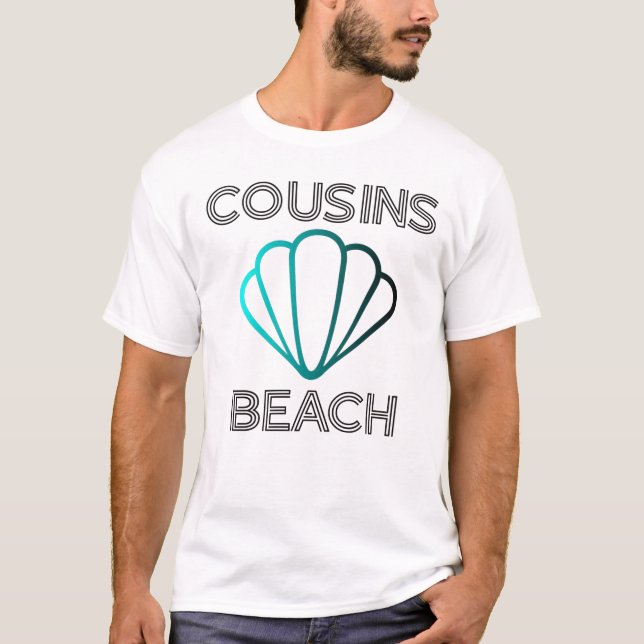 T-shirt L'Été Je Suis Devenu Plutôt | Cousins Beach Blue (Devant)