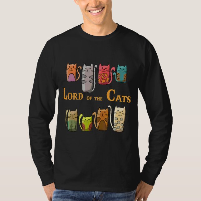 T-shirt L'Éternel Des Chats L'Ameublement Des Anneaux (Devant)